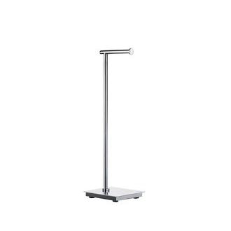 Smedbo FK602 23 7/8 in. Free Standing Toilet Paper Holder with Square Base in Polished Stainless Steel from the Outline Lite Collection